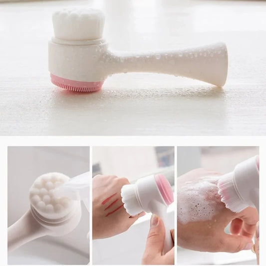 Silicone Double-Sided Facial Brush